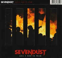 Sevendust All I See Is War Album Cover