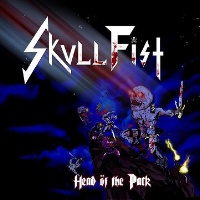 [Skull Fist Head of the Pack Album Cover]