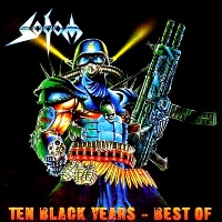 [Sodom Ten Black Years - Best Of Album Cover]