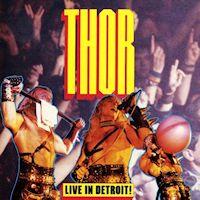 Thor Live In Detroit Album Cover