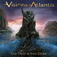 [Visions Of Atlantis The Deep and The Dark Album Cover]